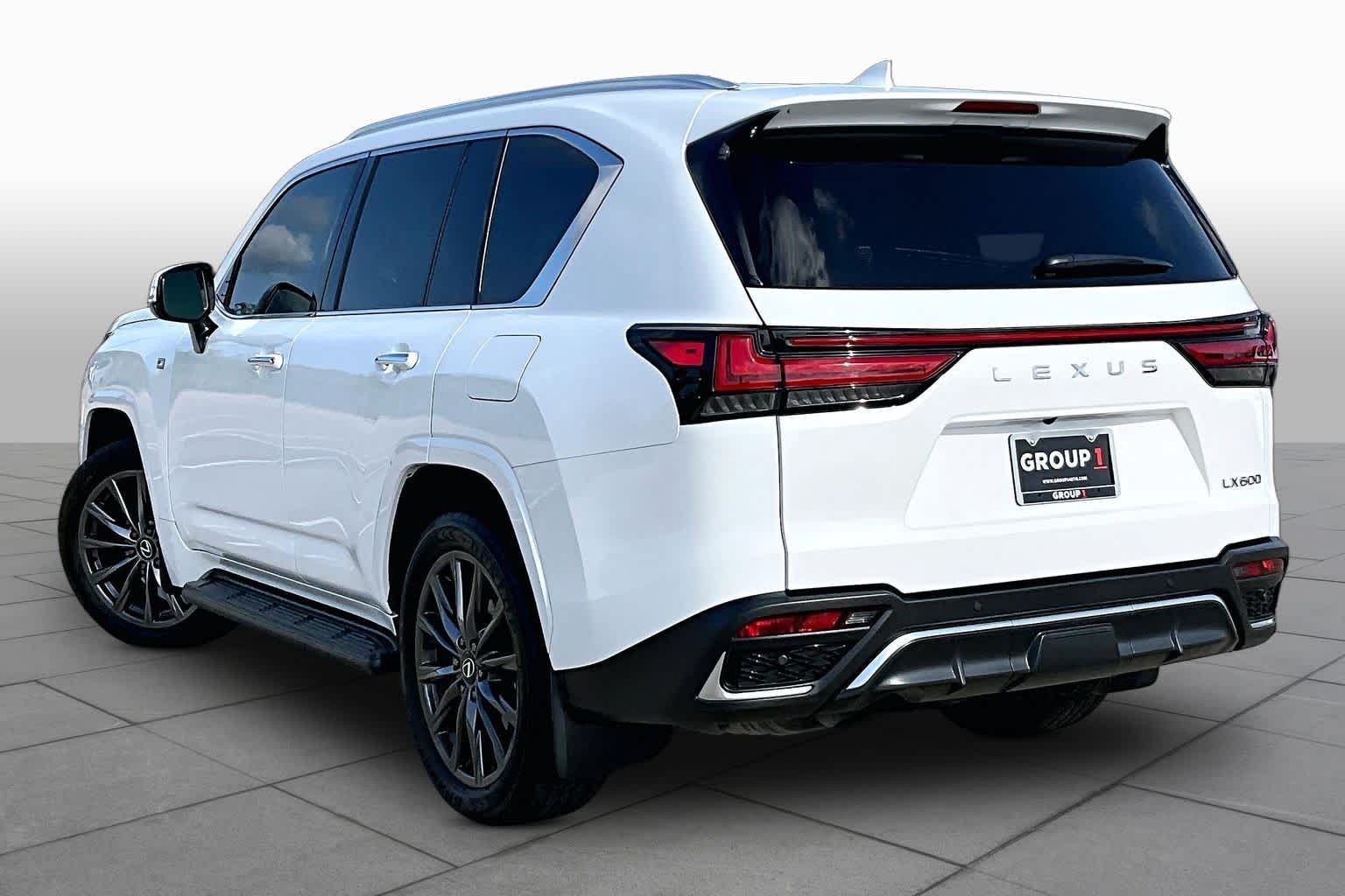 2024 Lexus LX 600 F SPORT  Ultra White at Lexus of Clear Lake