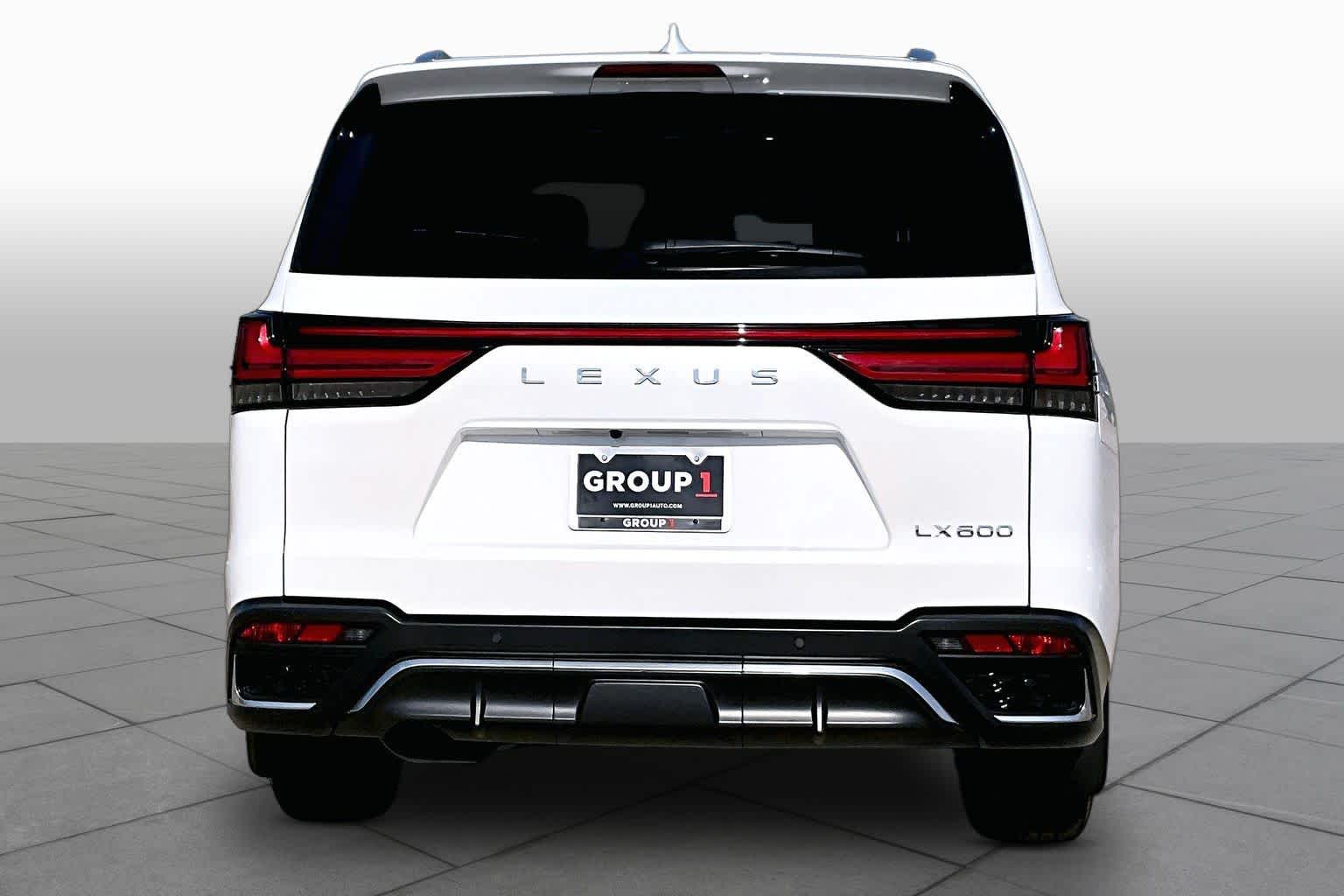 2024 Lexus LX 600 F SPORT  Ultra White at Lexus of Clear Lake
