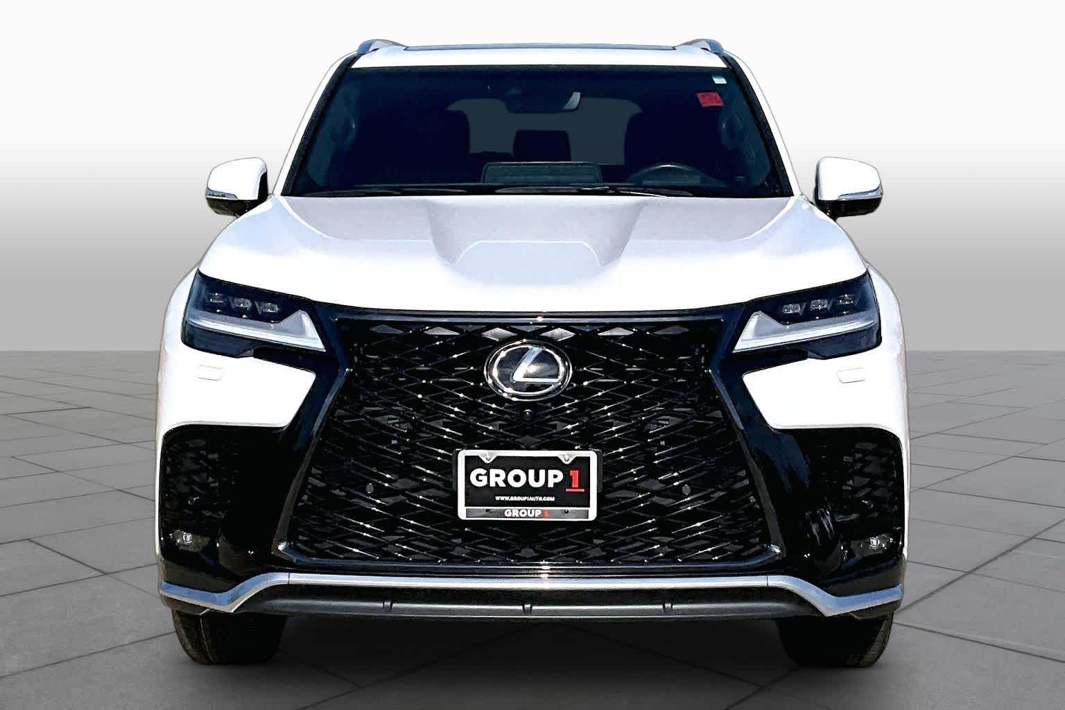 2024 Lexus LX 600 F SPORT  Ultra White at Lexus of Clear Lake