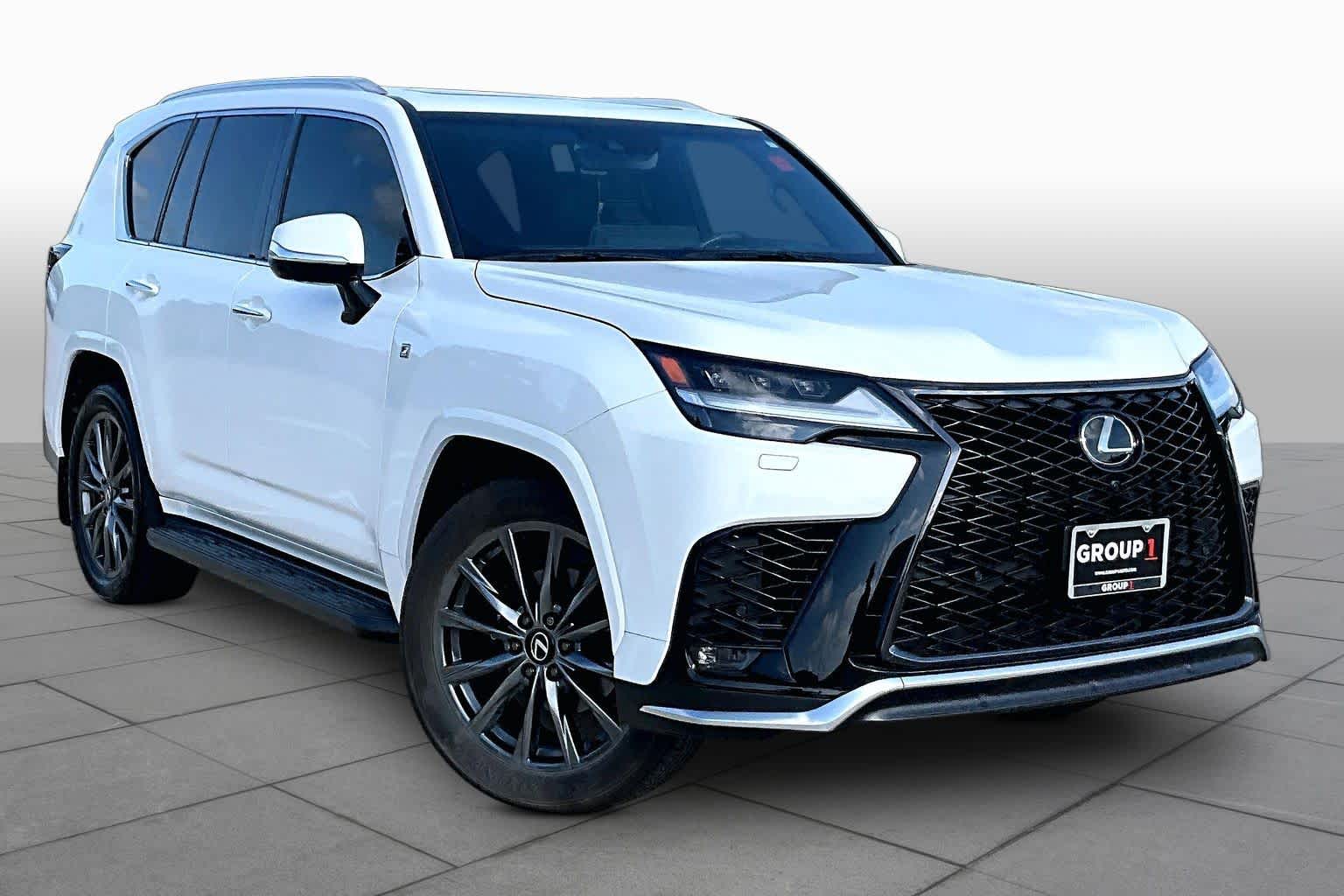 2024 Lexus LX 600 F SPORT  Ultra White at Lexus of Clear Lake