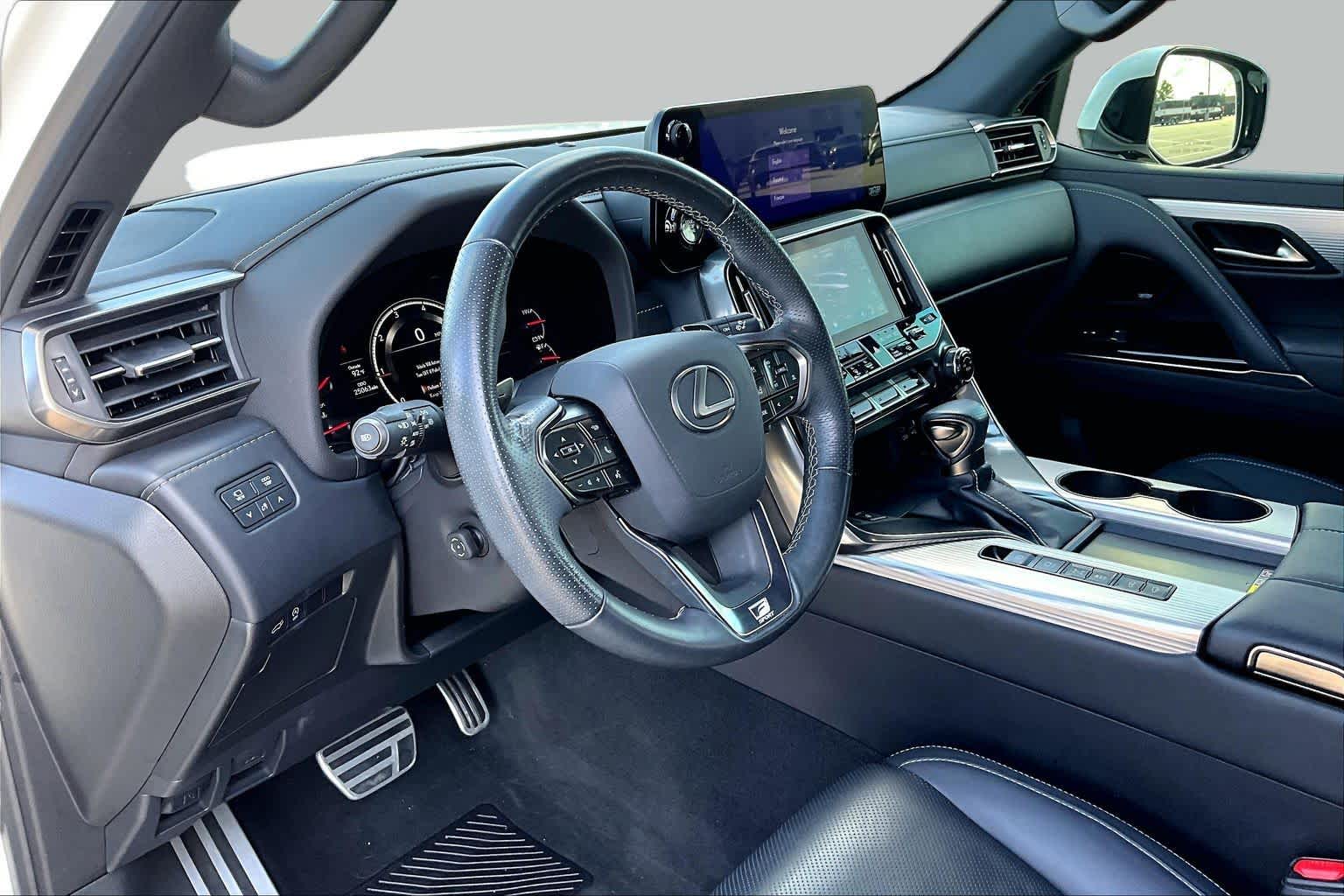 2024 Lexus LX 600 F SPORT  Ultra White at Lexus of Clear Lake