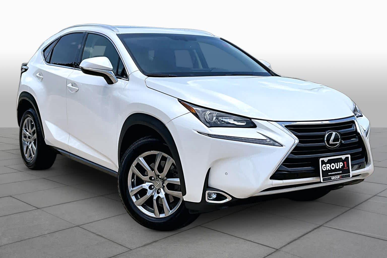 2016 Lexus NX 200t  Eminent White Pearl at Lexus of Clear Lake