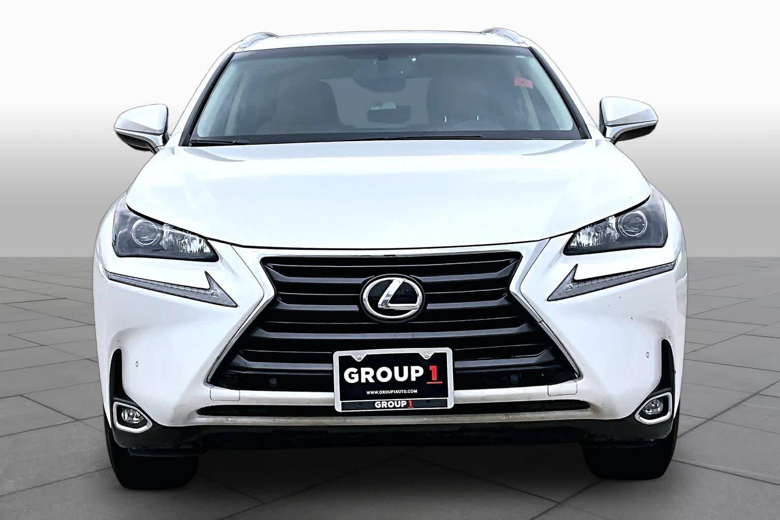 2016 Lexus NX 200t  Eminent White Pearl at Lexus of Clear Lake