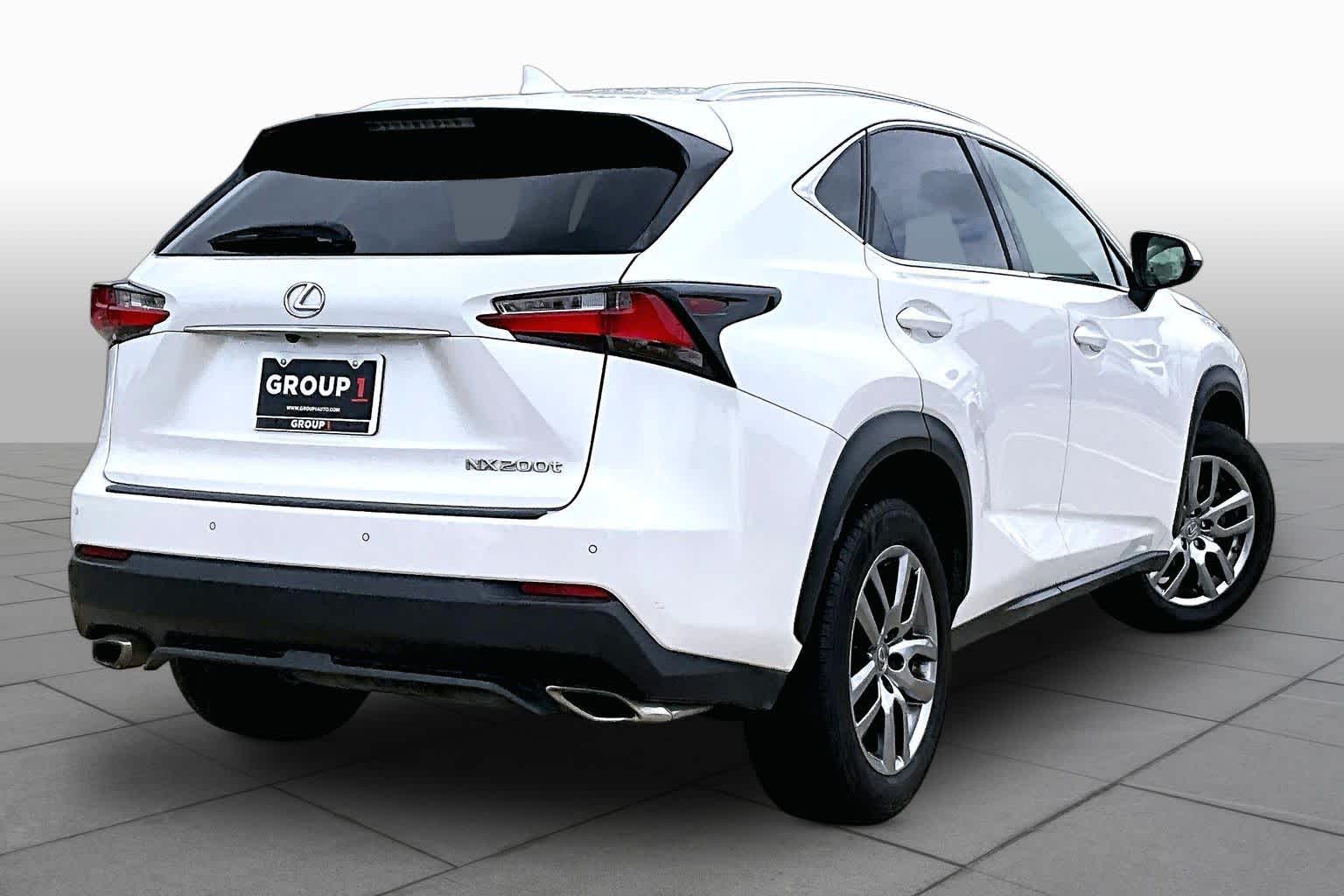 2016 Lexus NX 200t  Eminent White Pearl at Lexus of Clear Lake