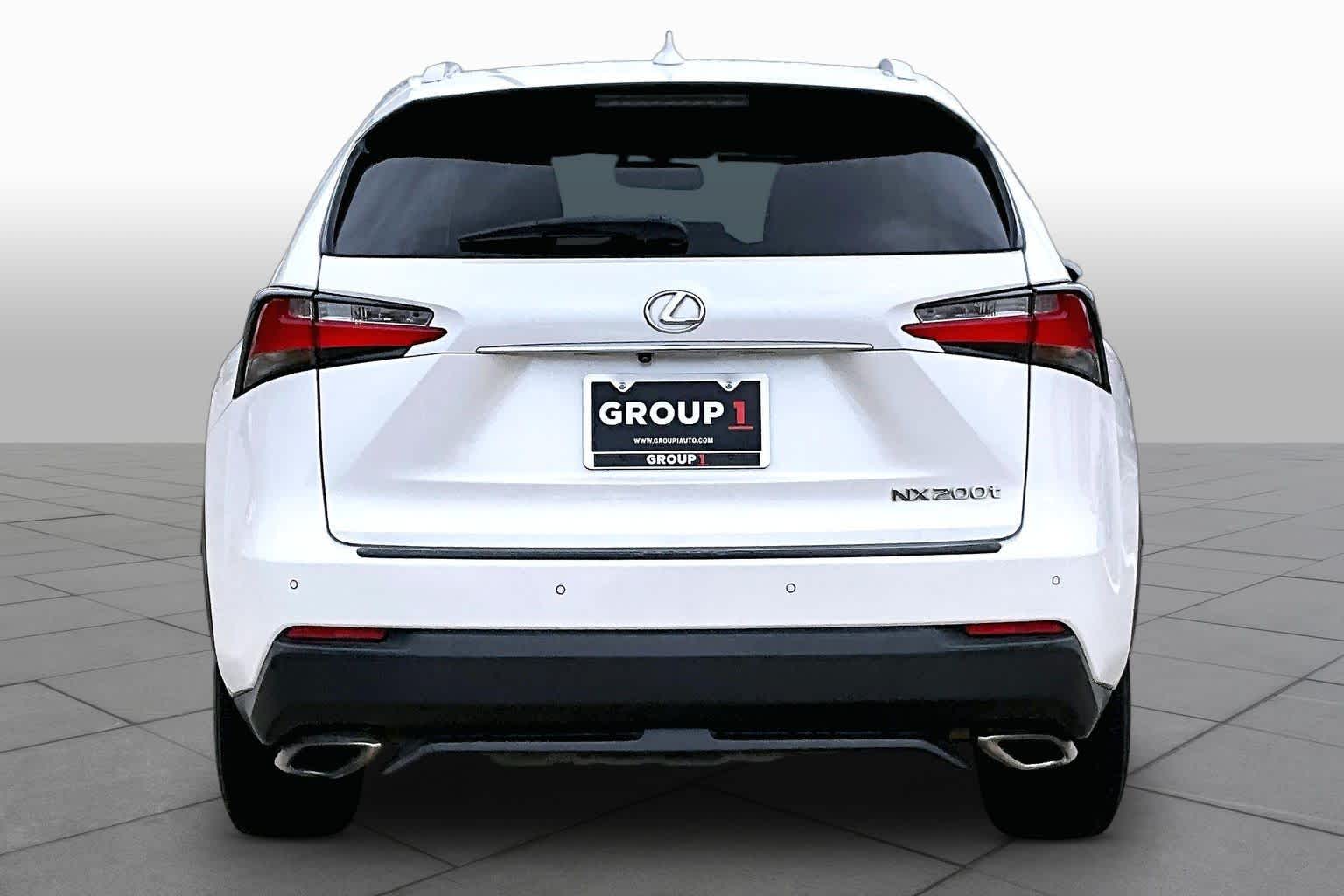 2016 Lexus NX 200t  Eminent White Pearl at Lexus of Clear Lake