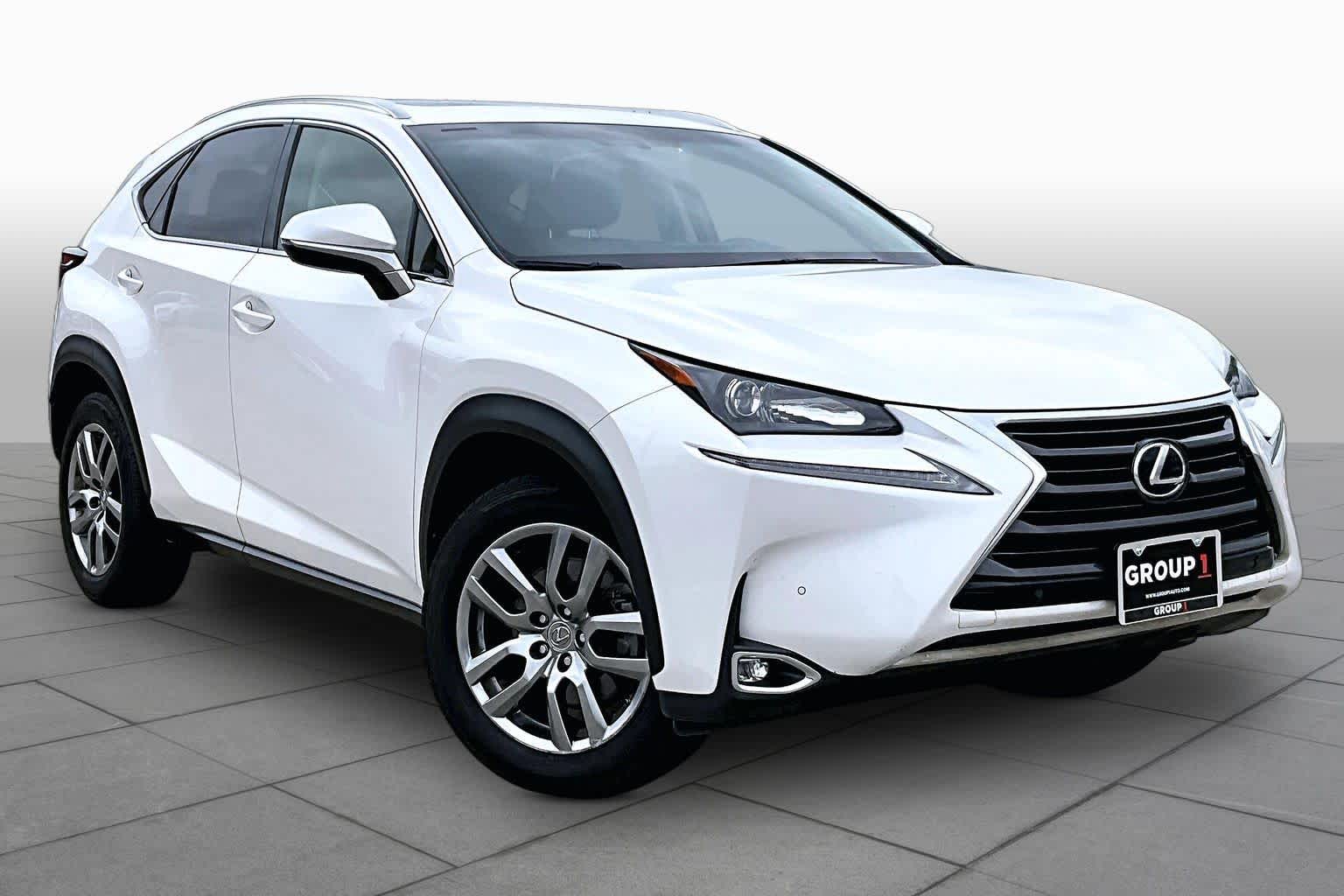 2016 Lexus NX 200t  Eminent White Pearl at Lexus of Clear Lake
