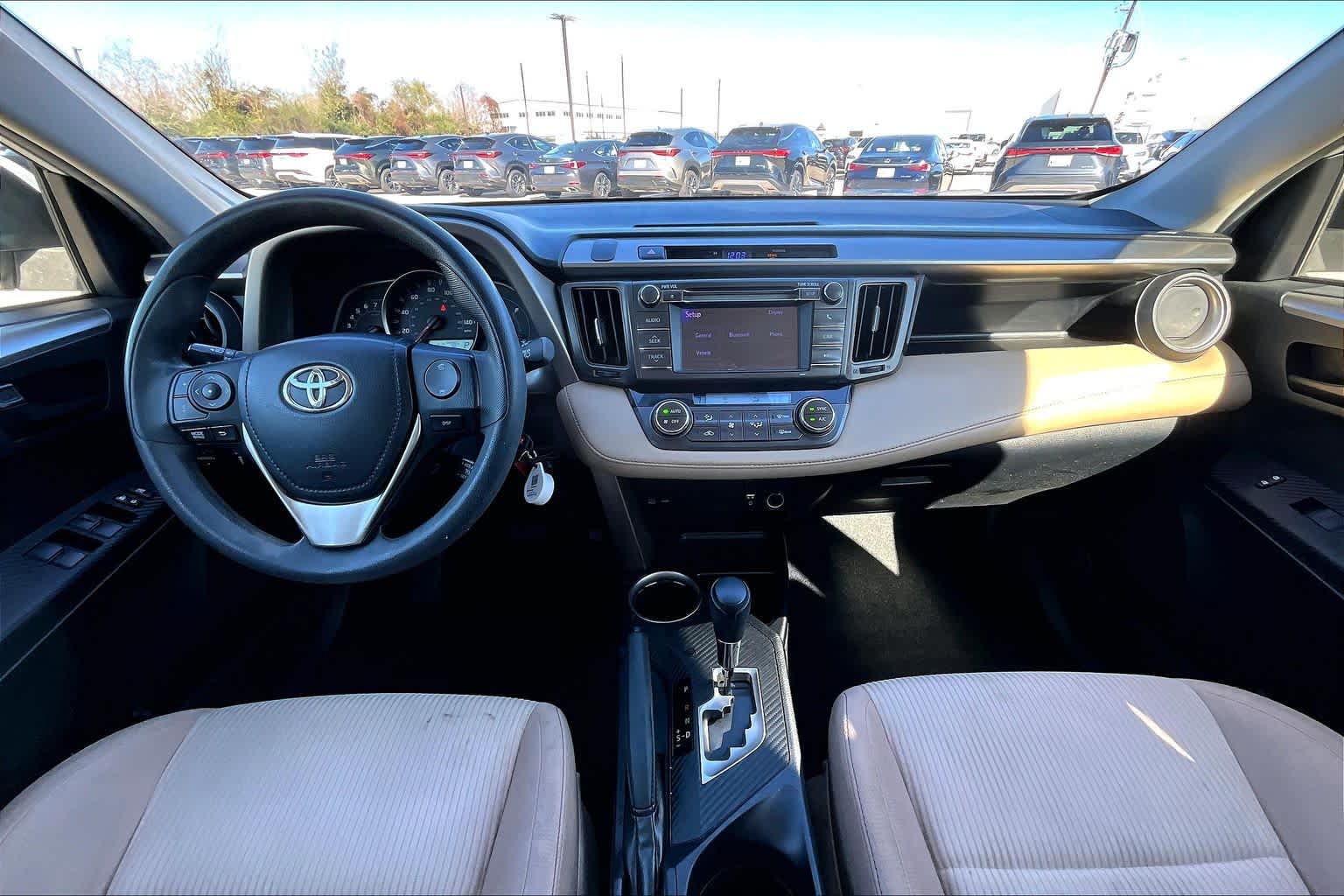 2013 Toyota RAV4 XLE Super White at Lexus Southwest Houston