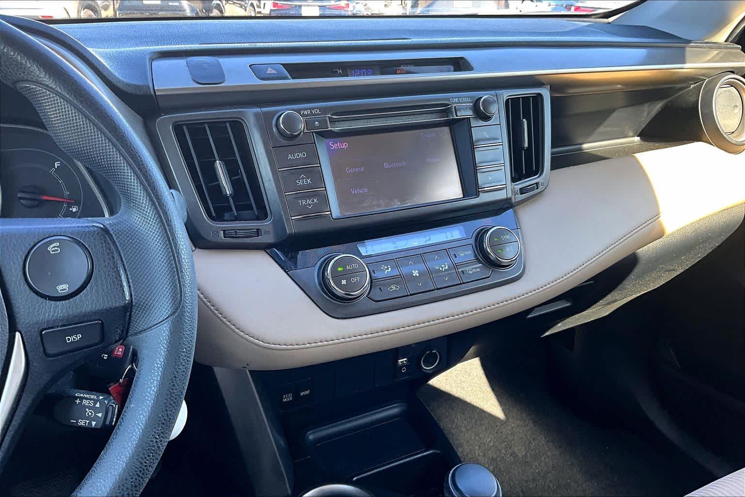 2013 Toyota RAV4 XLE Super White at Lexus Southwest Houston