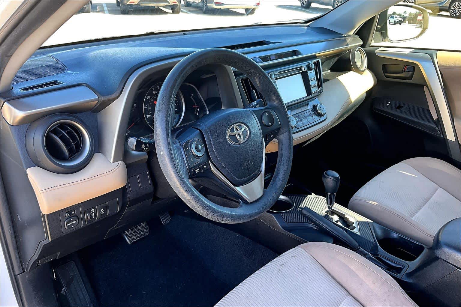 2013 Toyota RAV4 XLE Super White at Lexus Southwest Houston