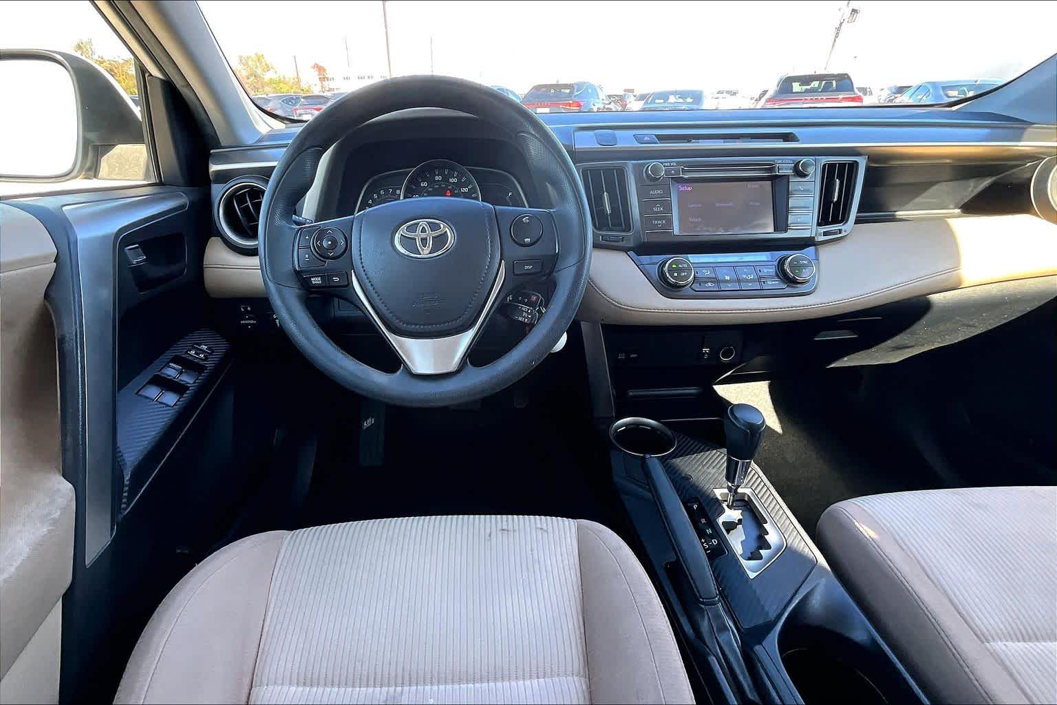 2013 Toyota RAV4 XLE Super White at Lexus Southwest Houston