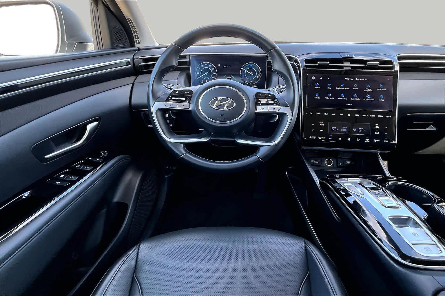 2023 Hyundai Tucson Hybrid SEL Convenience Serenity White Pearl at AutoNation USA Houston
