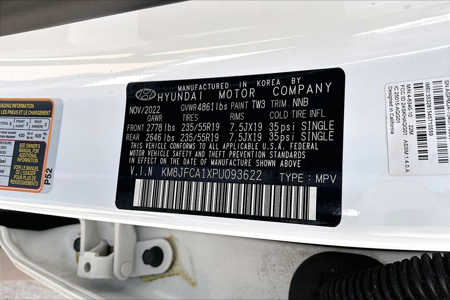 2023 Hyundai Tucson Hybrid SEL Convenience Serenity White Pearl at AutoNation USA Houston