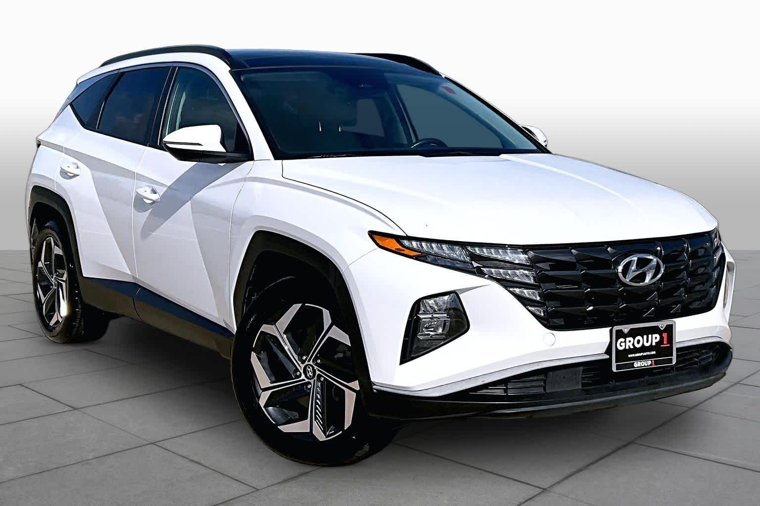 2023 Hyundai Tucson Hybrid SEL Convenience Serenity White Pearl at AutoNation USA Houston