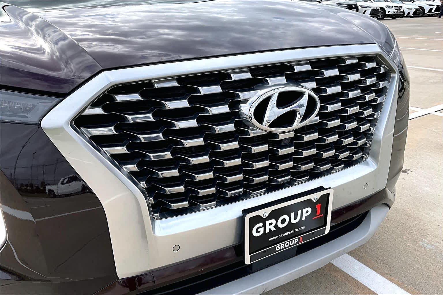 2021 Hyundai Palisade Limited Sierra Burgundy at Beck & Masten Kia