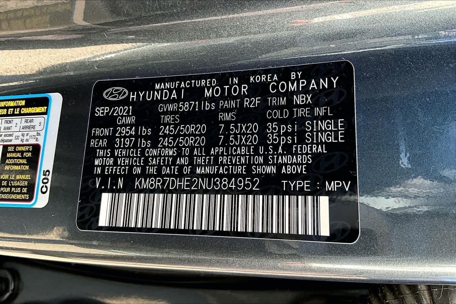 2022 Hyundai Palisade Calligraphy Rainforest at Honda of Clear Lake