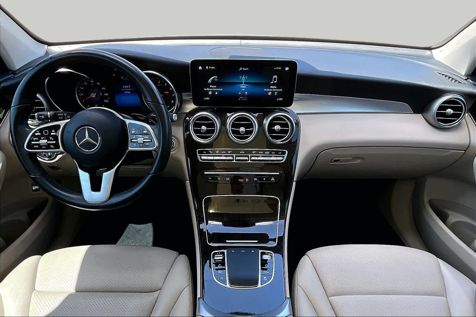2022 Mercedes-Benz GLC 300 GLC 300 Polar White at Lexus Southwest Houston