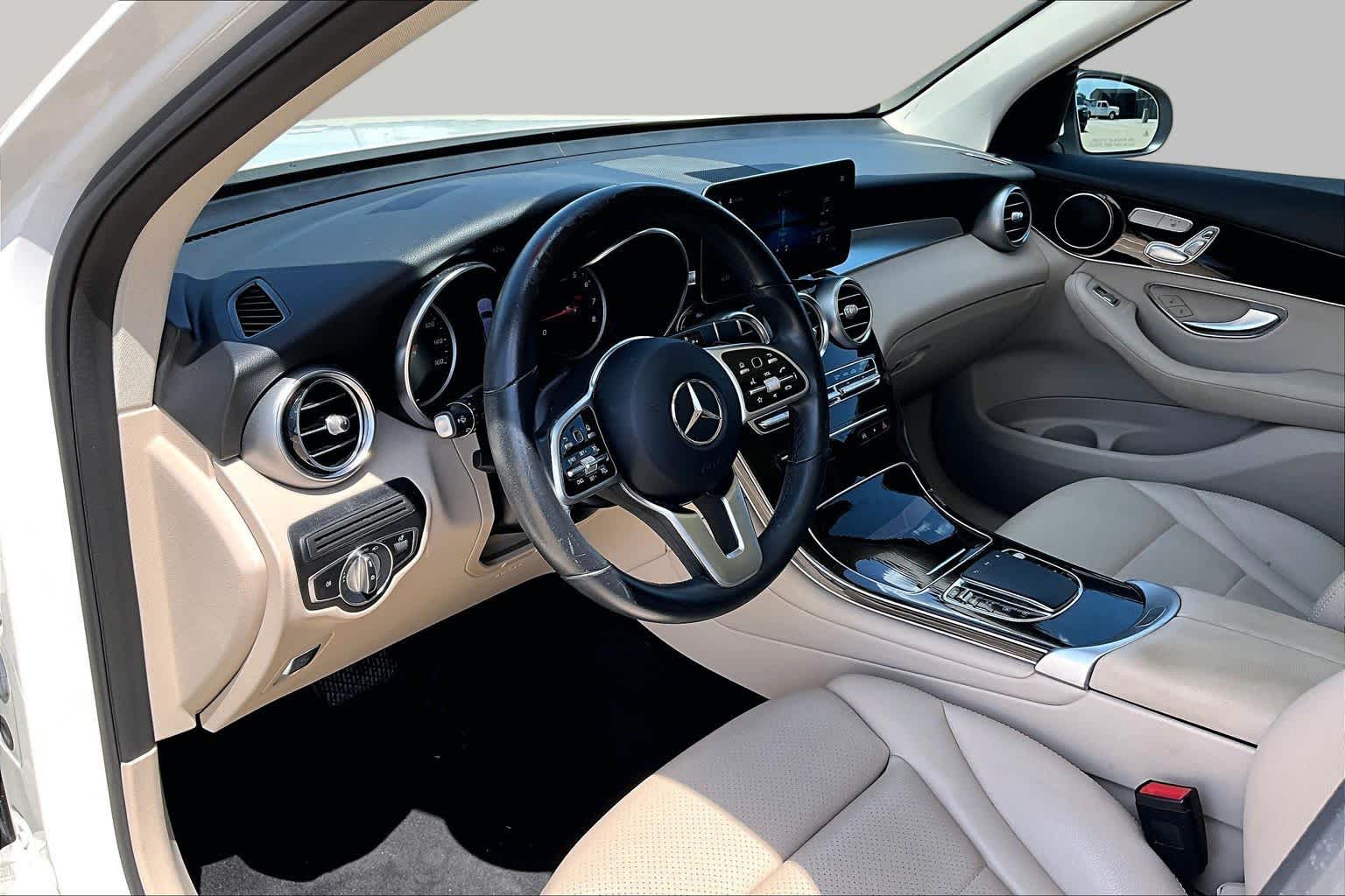 2022 Mercedes-Benz GLC 300 GLC 300 Polar White at Lexus Southwest Houston