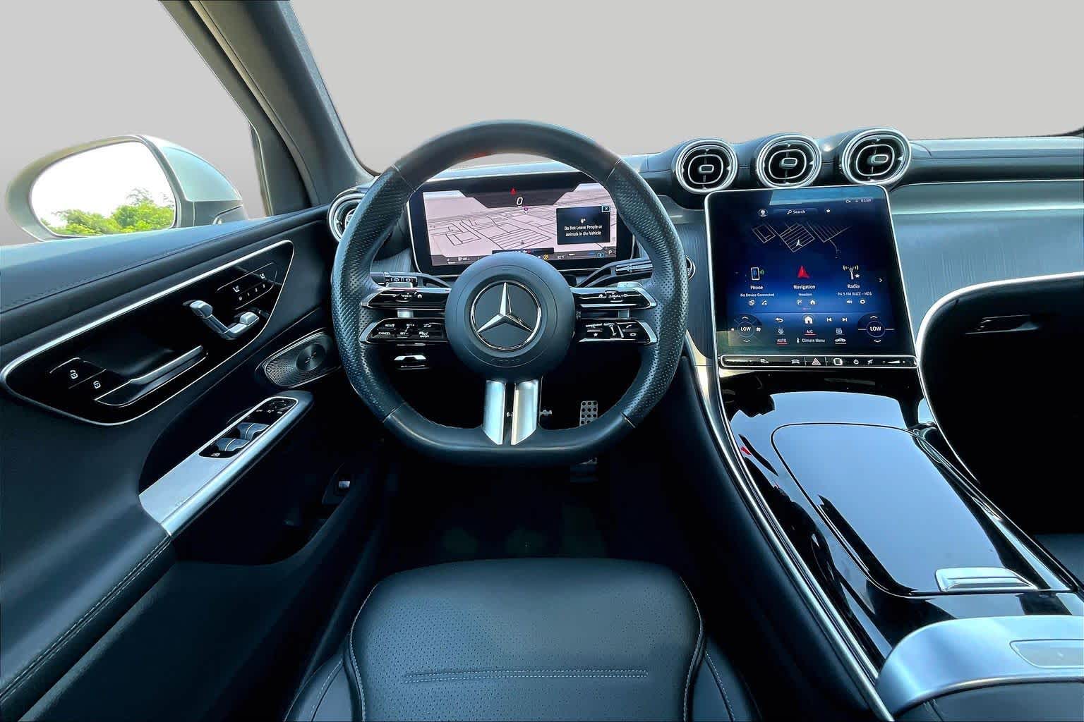 2023 Mercedes-Benz GLC 300 GLC 300 Cirrus Silver Metallic at Lexus Southwest Houston