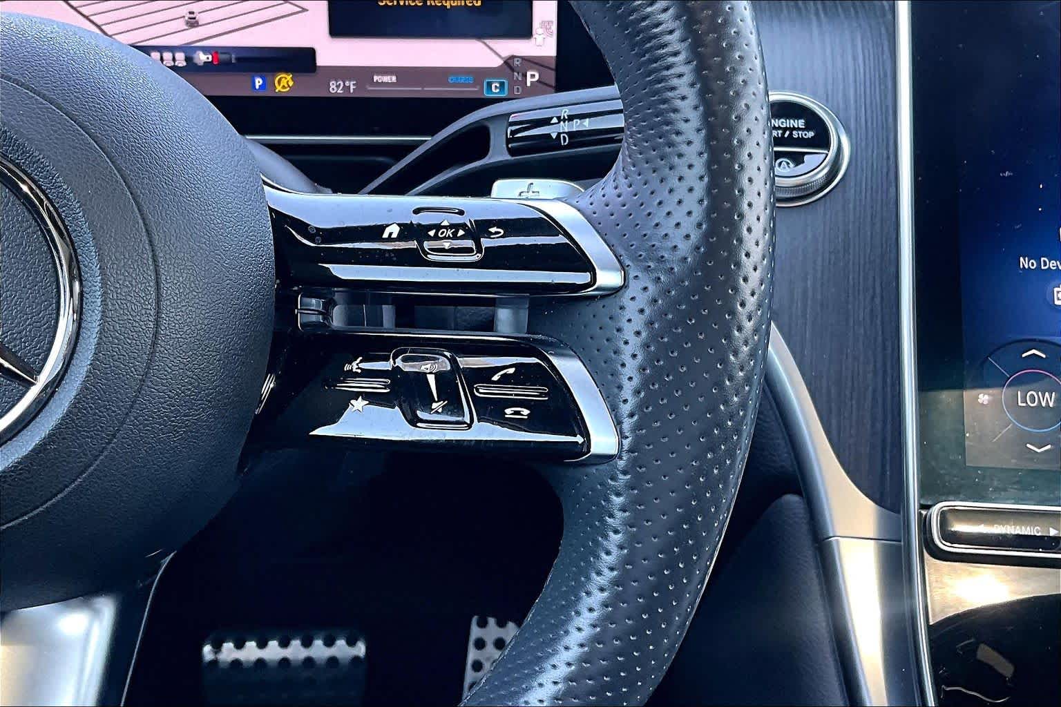 2023 Mercedes-Benz GLC 300 GLC 300 Cirrus Silver Metallic at Lexus Southwest Houston