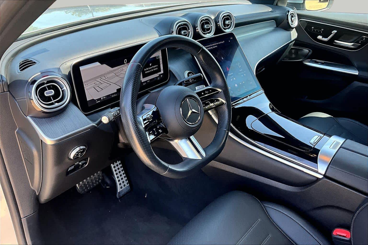 2023 Mercedes-Benz GLC 300 GLC 300 Cirrus Silver Metallic at Lexus Southwest Houston
