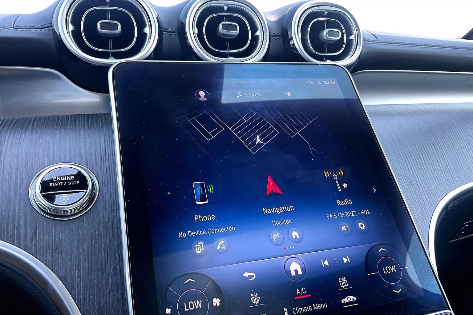 2023 Mercedes-Benz GLC 300 GLC 300 Cirrus Silver Metallic at Lexus Southwest Houston
