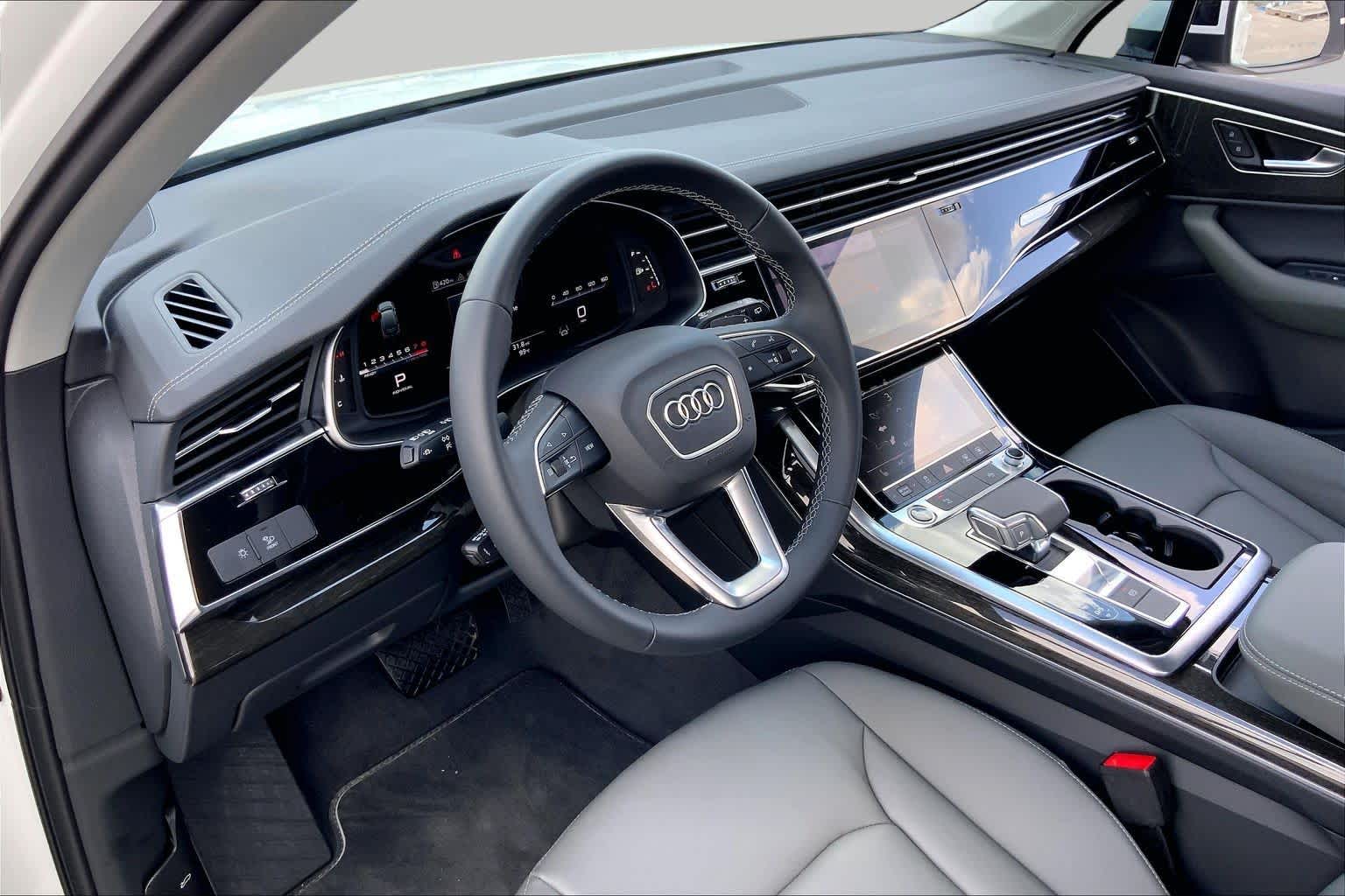 2026 Audi Q7 Premium Carrara White at Friendly Ford Crosby