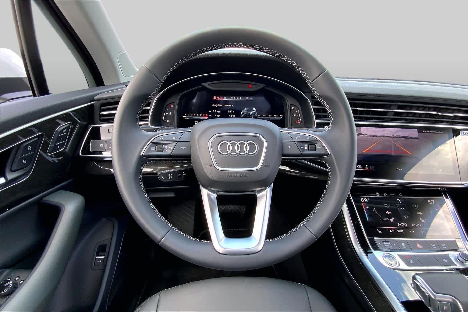 2026 Audi Q7 Premium Carrara White at Friendly Ford Crosby