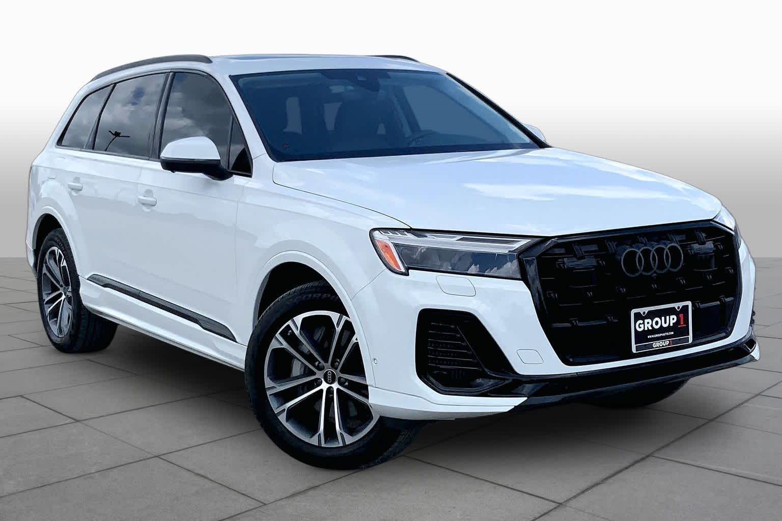 2026 Audi Q7 Premium Carrara White at Friendly Ford Crosby
