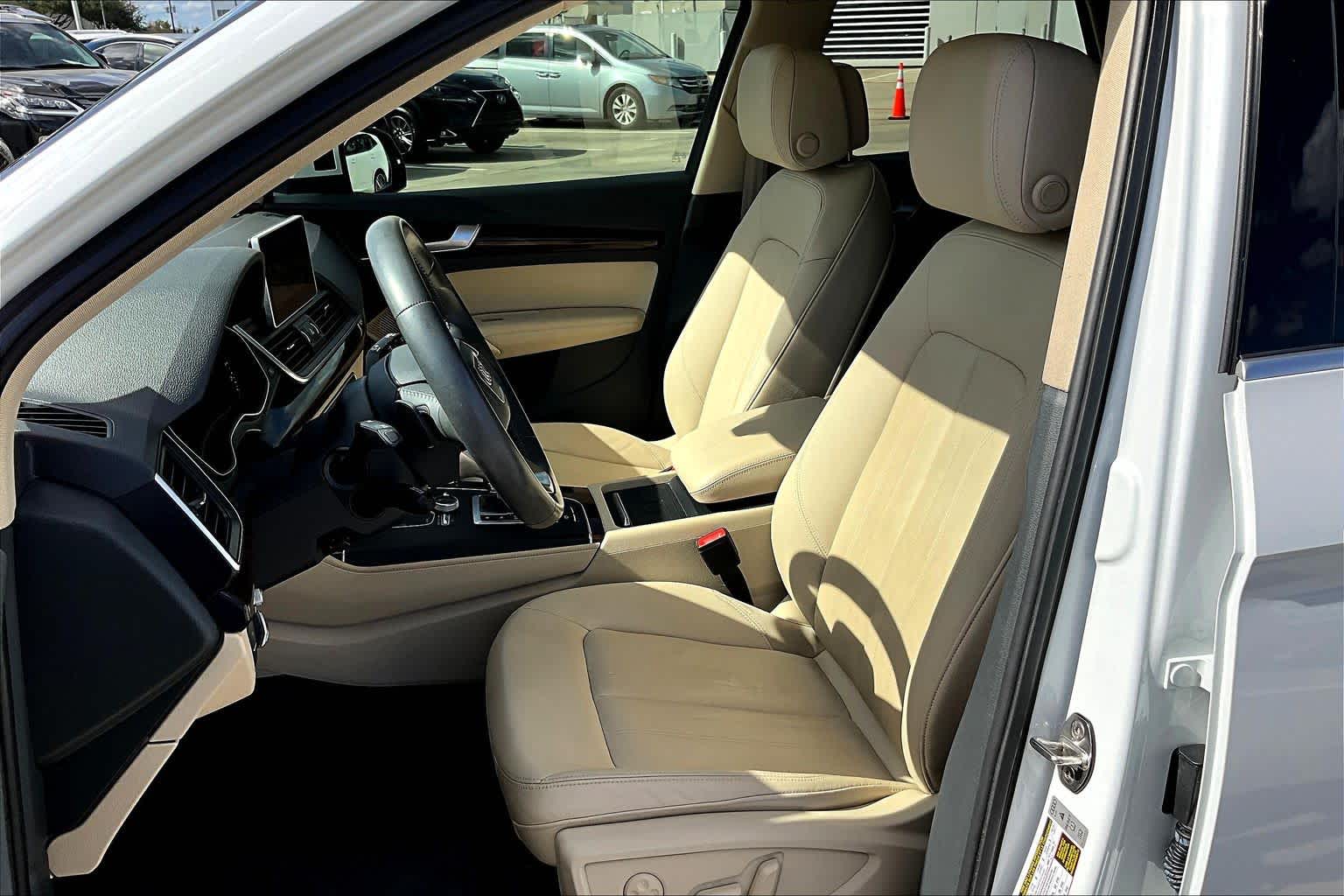 2019 Audi Q5 Prestige Ibis White at AutoNation Toyota Gulf Fwy