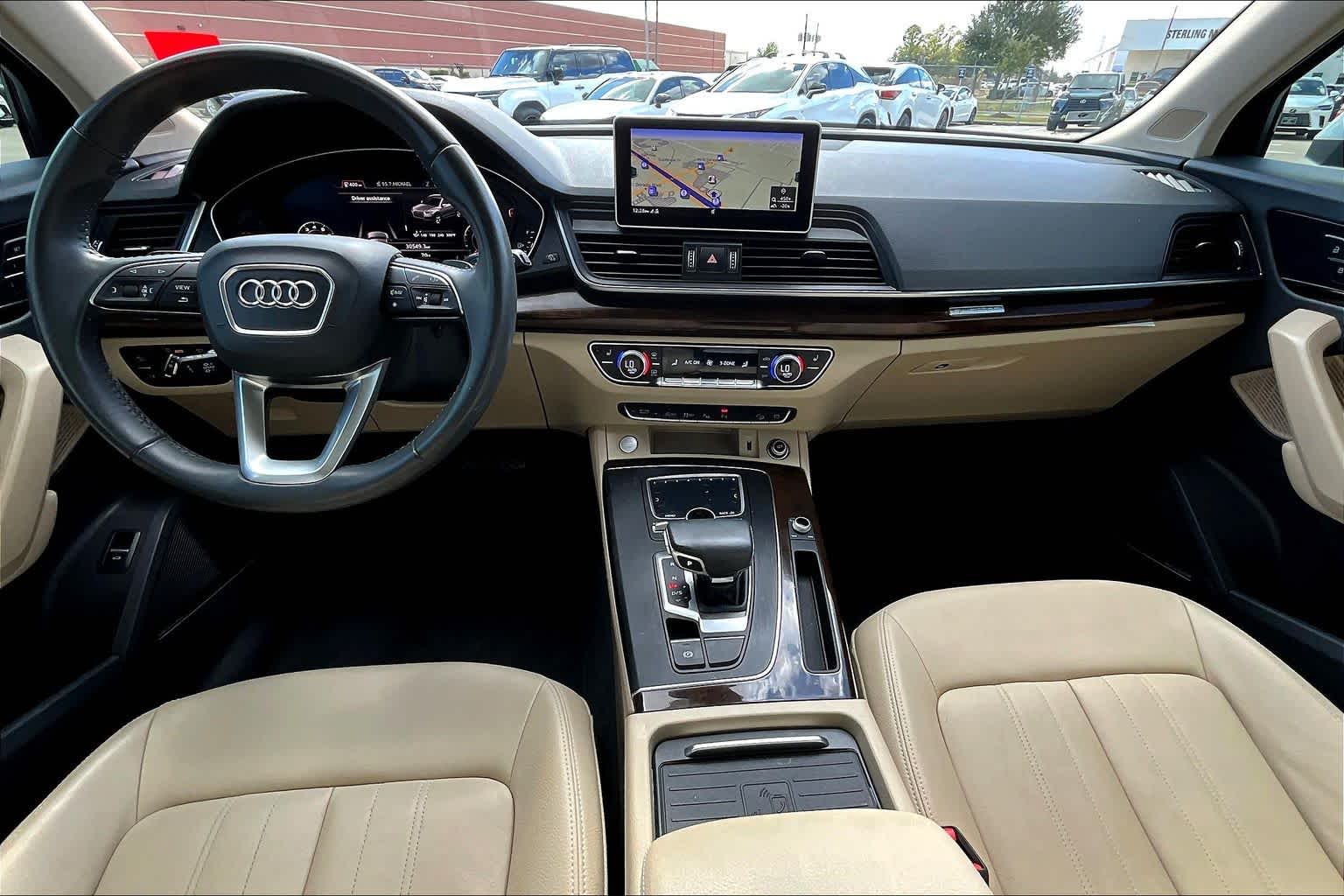 2019 Audi Q5 Prestige Ibis White at AutoNation Toyota Gulf Fwy