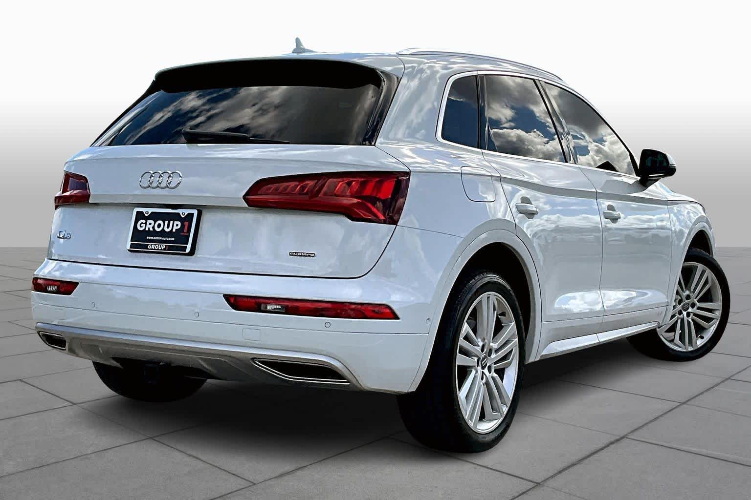 2019 Audi Q5 Prestige Ibis White at AutoNation Toyota Gulf Fwy