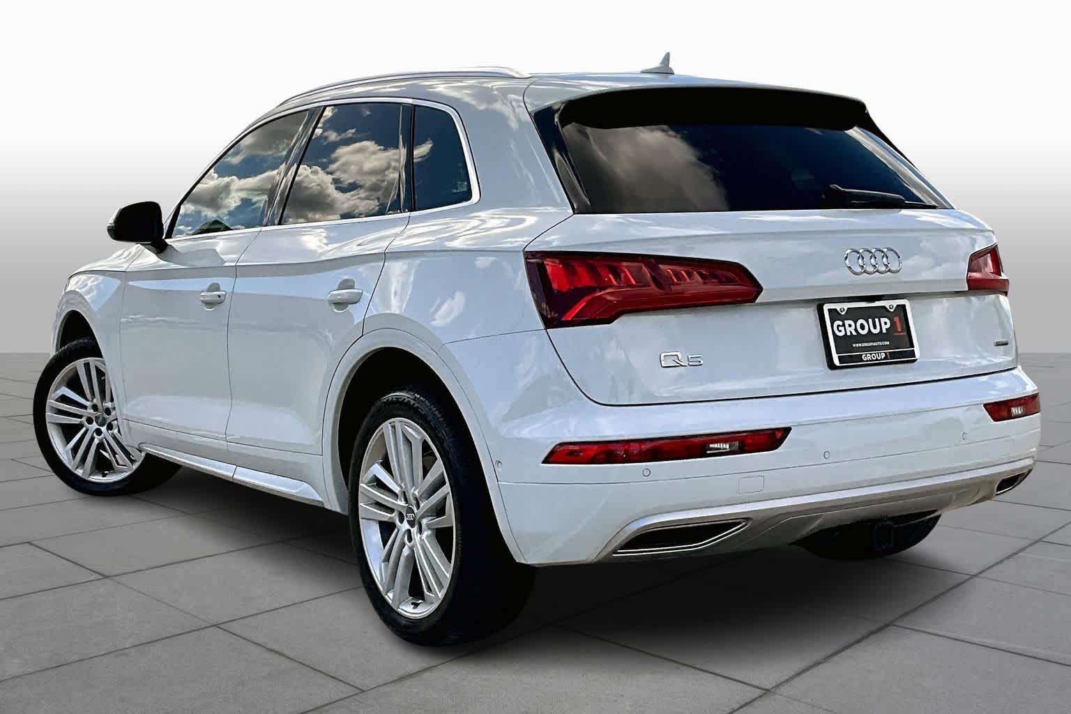 2019 Audi Q5 Prestige Ibis White at AutoNation Toyota Gulf Fwy