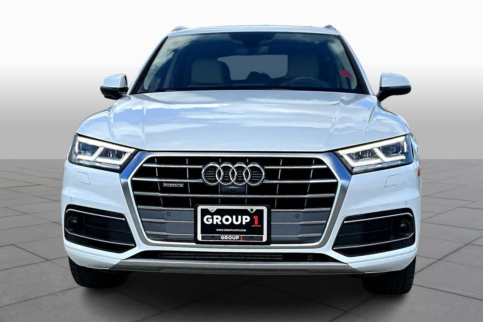 2019 Audi Q5 Prestige Ibis White at AutoNation Toyota Gulf Fwy