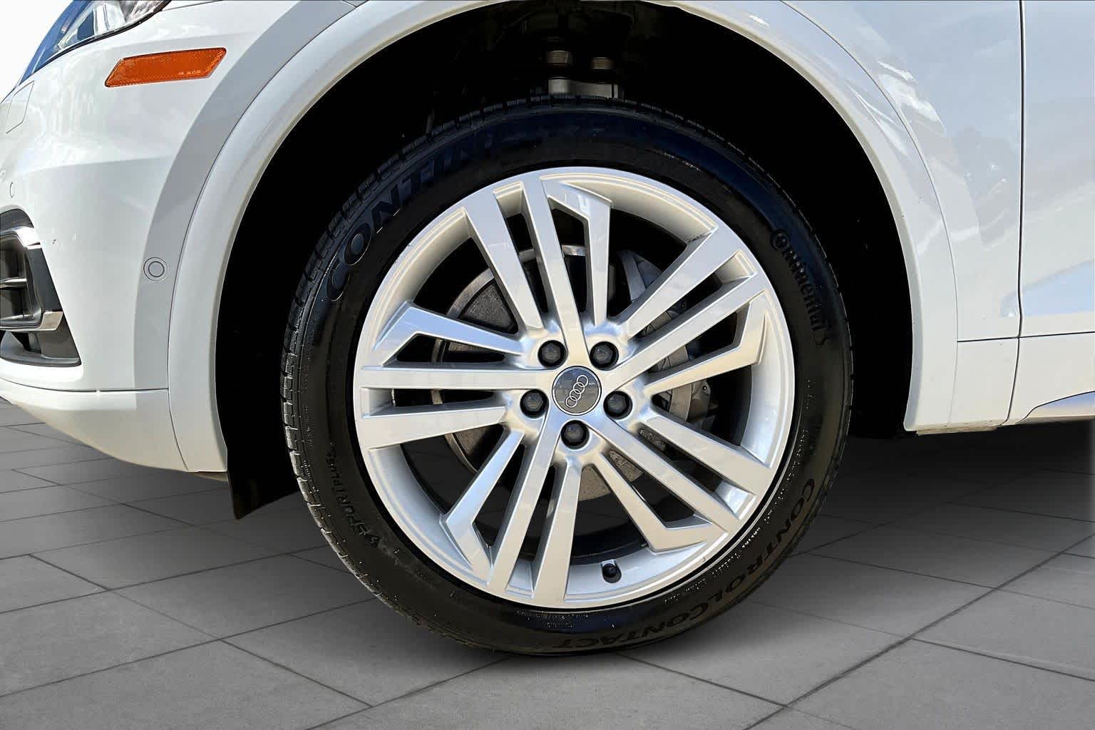 2019 Audi Q5 Prestige Ibis White at AutoNation Toyota Gulf Fwy