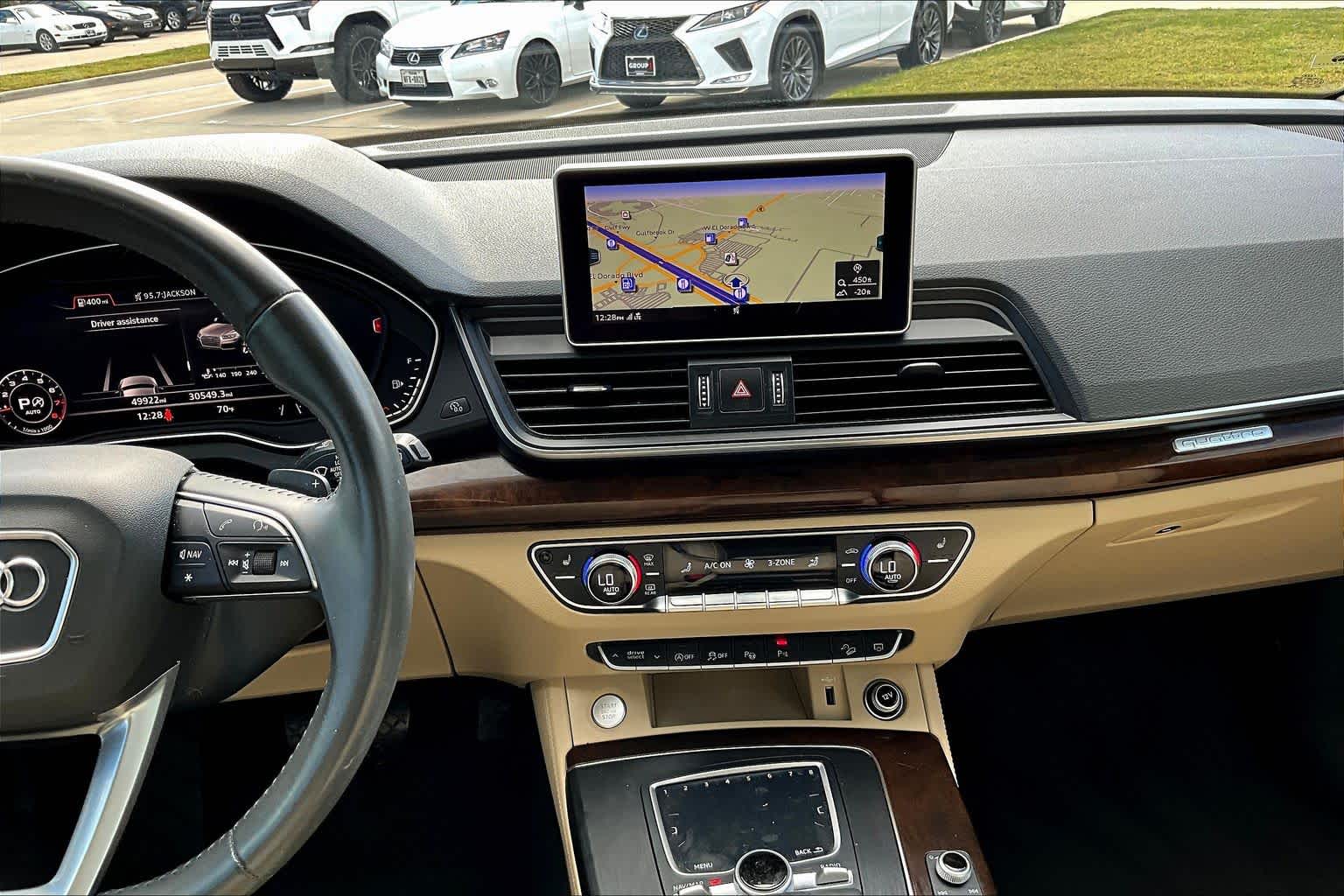 2019 Audi Q5 Prestige Ibis White at AutoNation Toyota Gulf Fwy