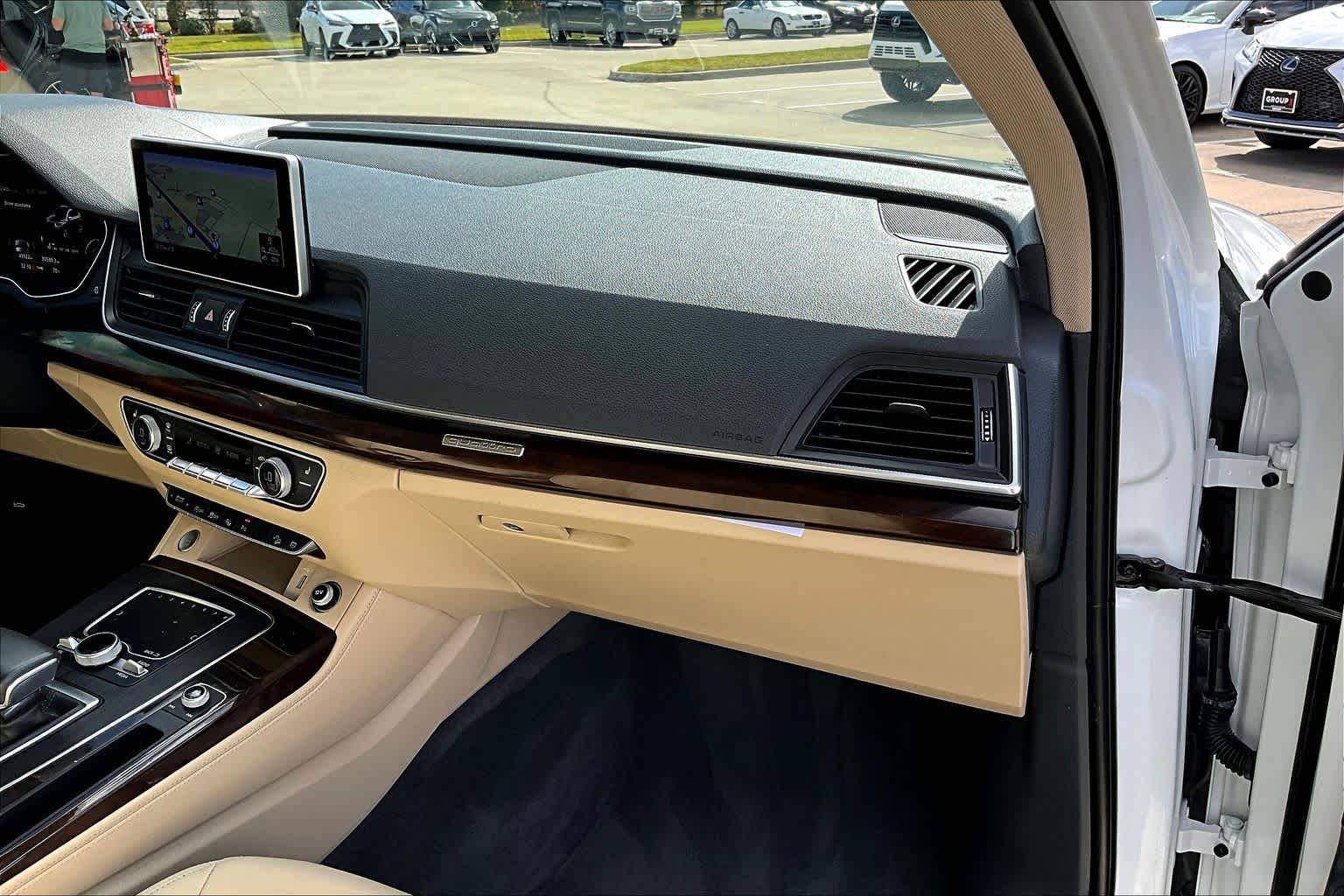 2019 Audi Q5 Prestige Ibis White at AutoNation Toyota Gulf Fwy