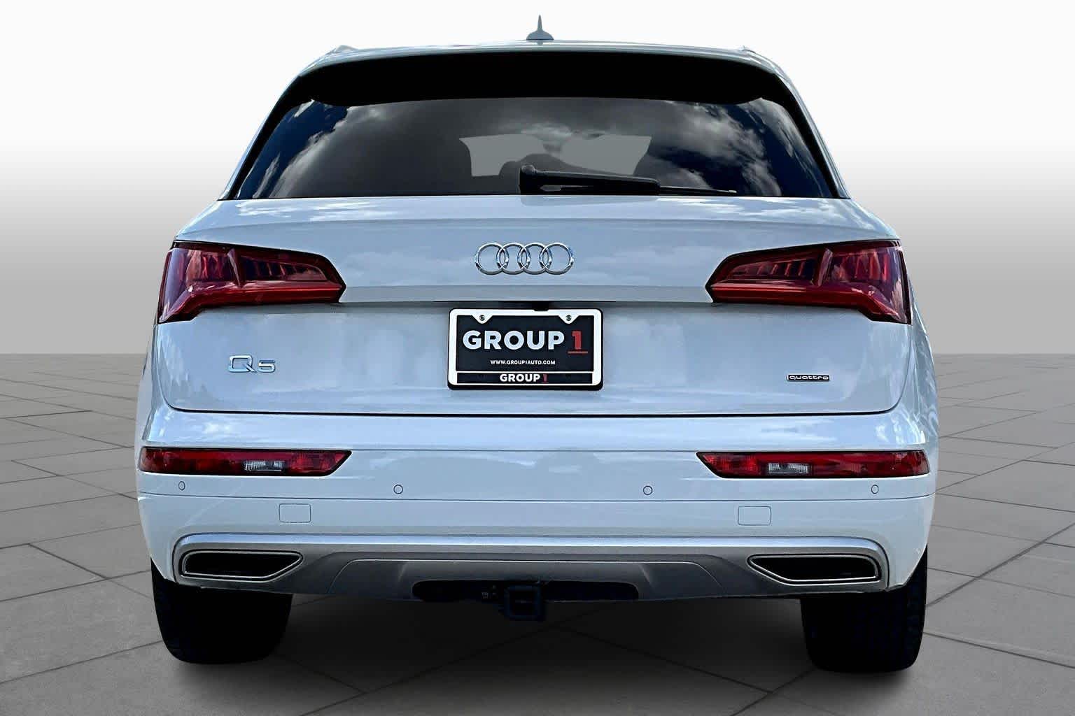 2019 Audi Q5 Prestige Ibis White at AutoNation Toyota Gulf Fwy