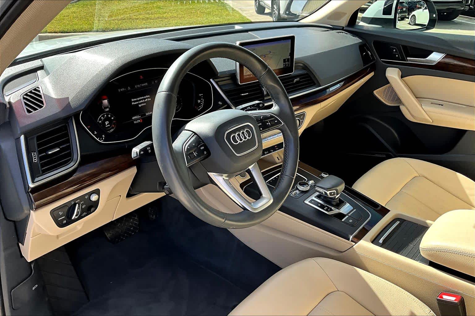 2019 Audi Q5 Prestige Ibis White at AutoNation Toyota Gulf Fwy