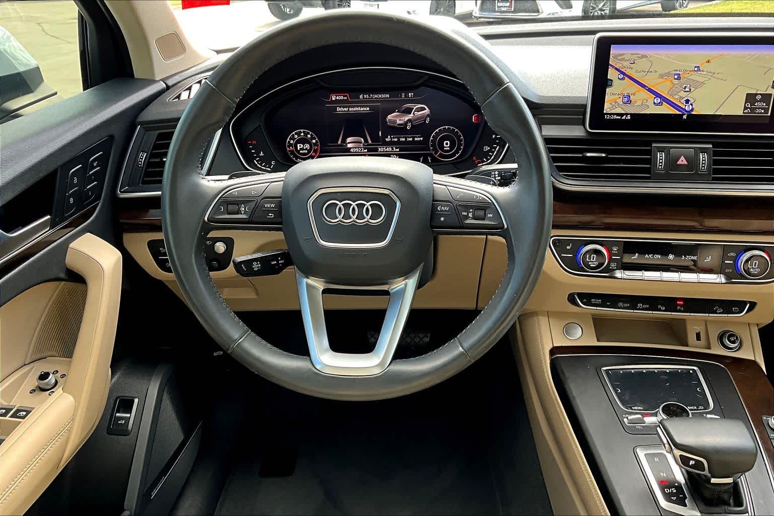 2019 Audi Q5 Prestige Ibis White at AutoNation Toyota Gulf Fwy