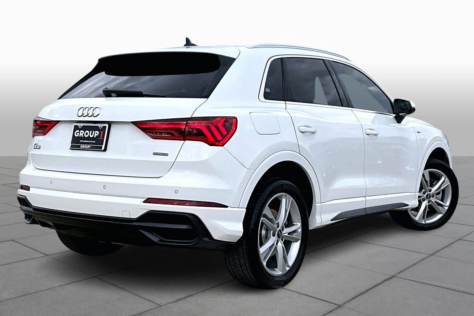 2022 Audi Q3 S line Premium Glacier White Metallic at Lexus of Clear Lake