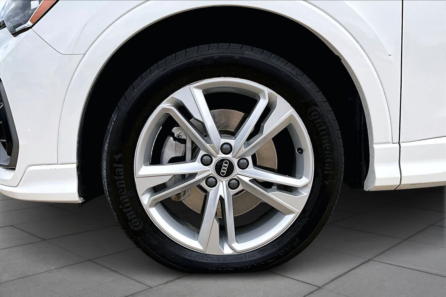 2022 Audi Q3 S line Premium Glacier White Metallic at Lexus of Clear Lake