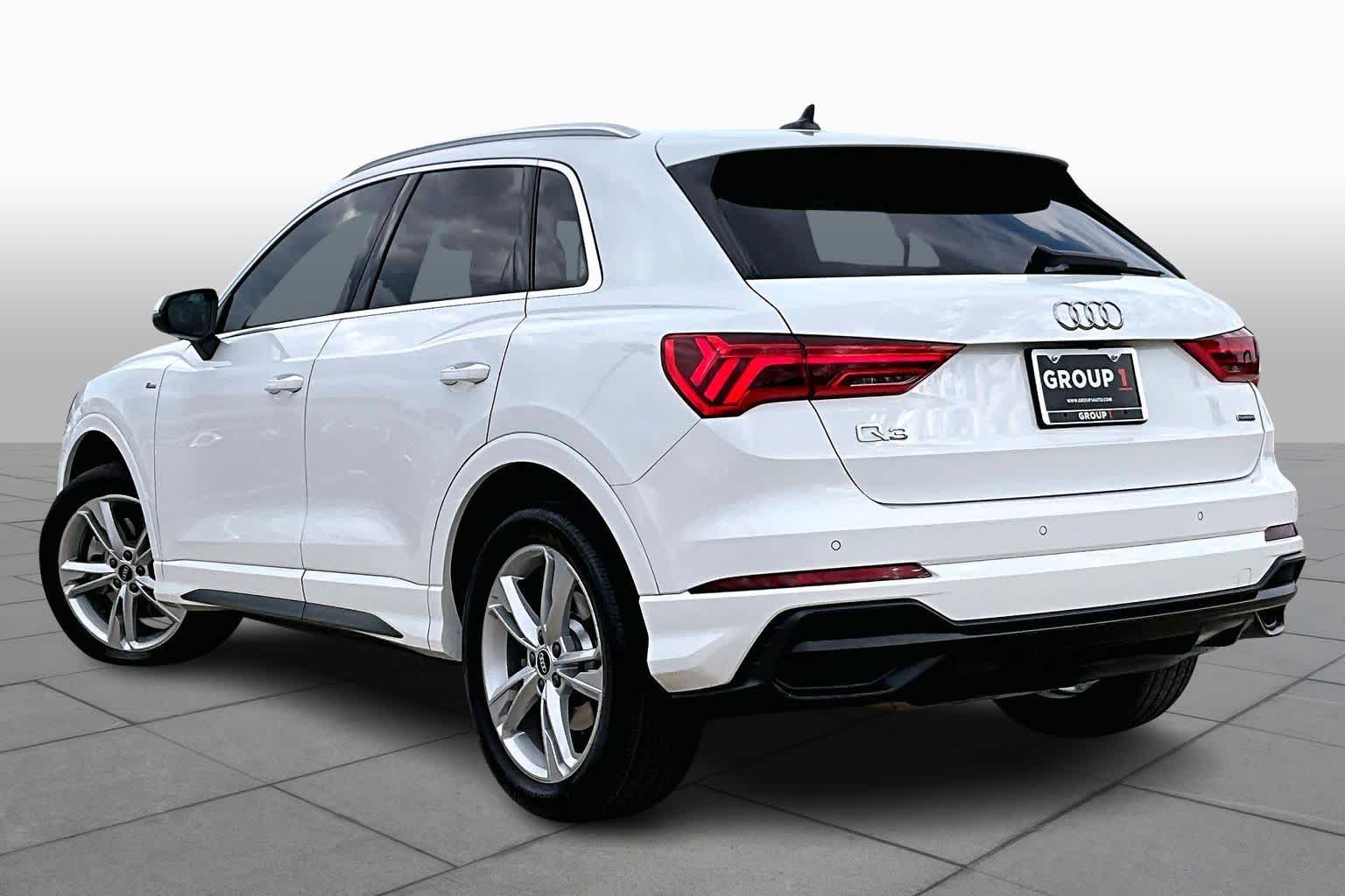 2022 Audi Q3 S line Premium Glacier White Metallic at Lexus of Clear Lake