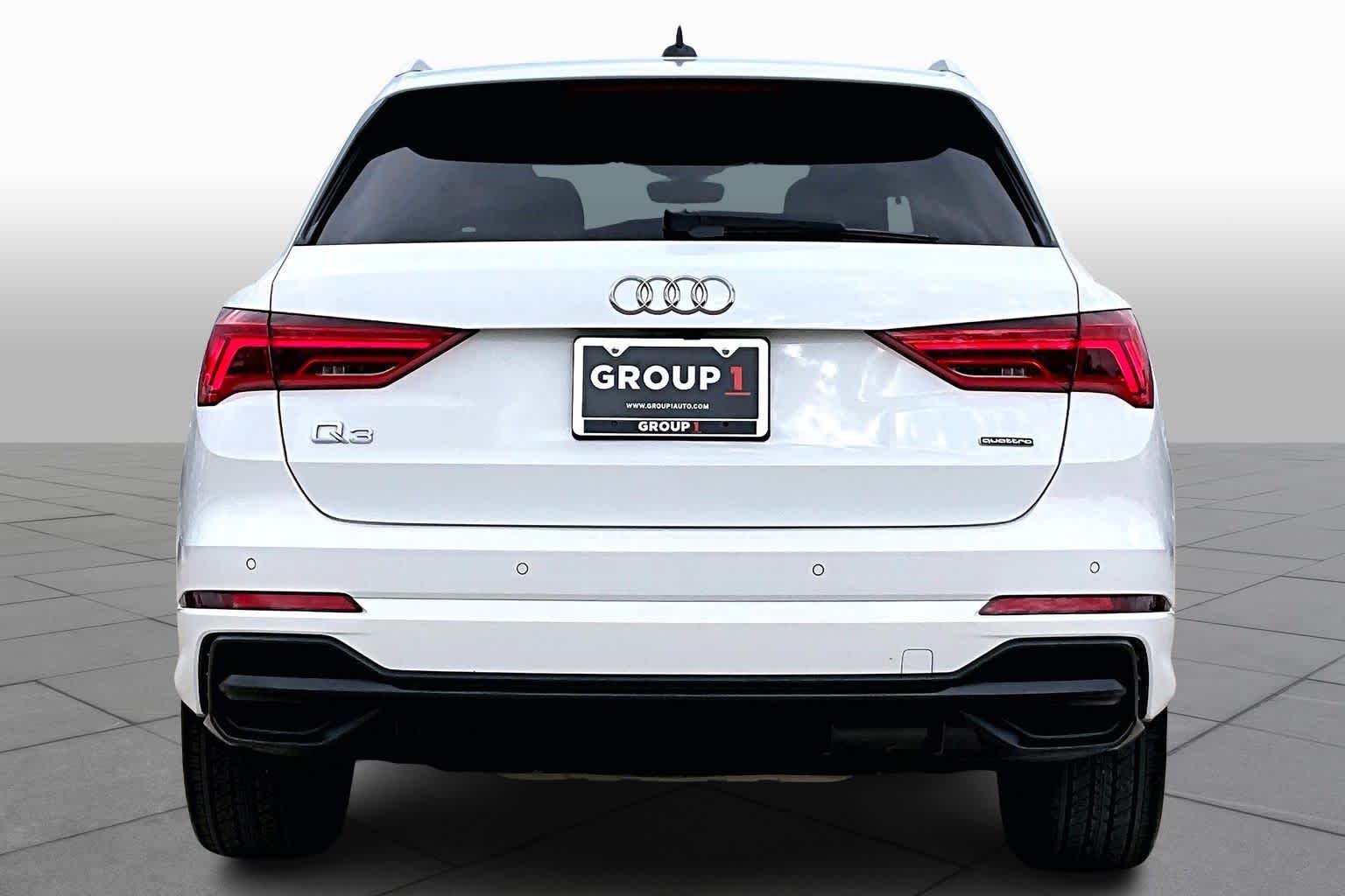 2022 Audi Q3 S line Premium Glacier White Metallic at Lexus of Clear Lake