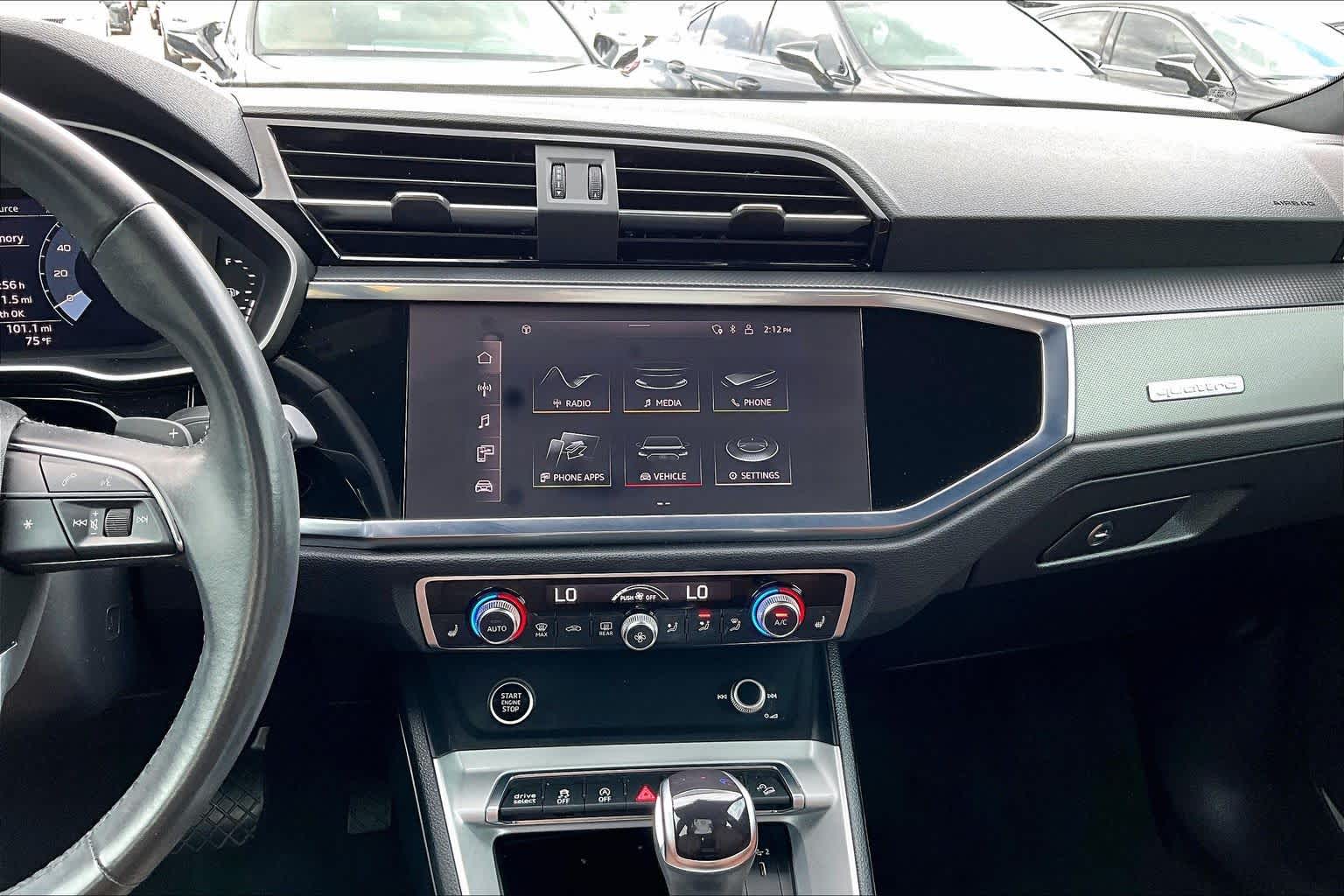 2022 Audi Q3 S line Premium Glacier White Metallic at Lexus of Clear Lake