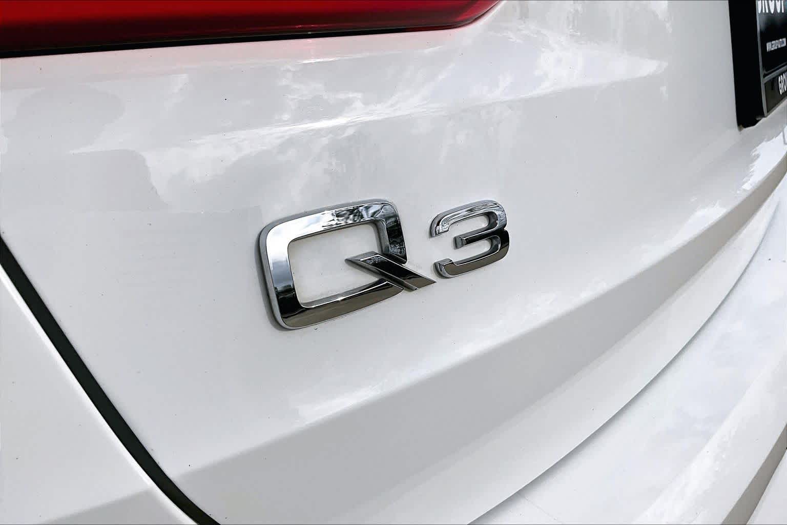 2022 Audi Q3 S line Premium Glacier White Metallic at Lexus of Clear Lake