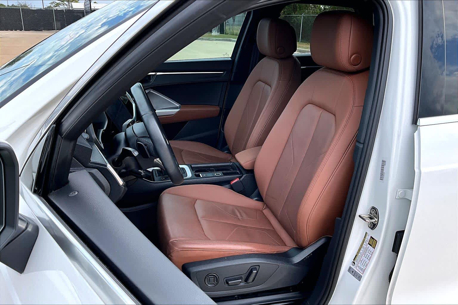 2022 Audi Q3 S line Premium Glacier White Metallic at Lexus of Clear Lake