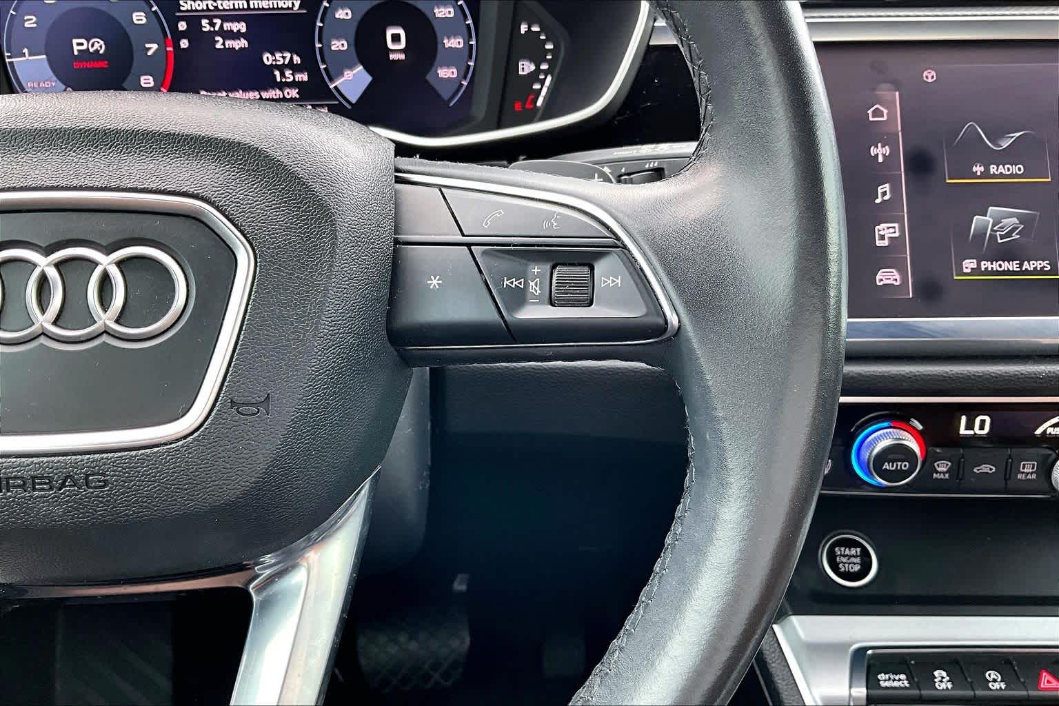 2022 Audi Q3 S line Premium Glacier White Metallic at Lexus of Clear Lake