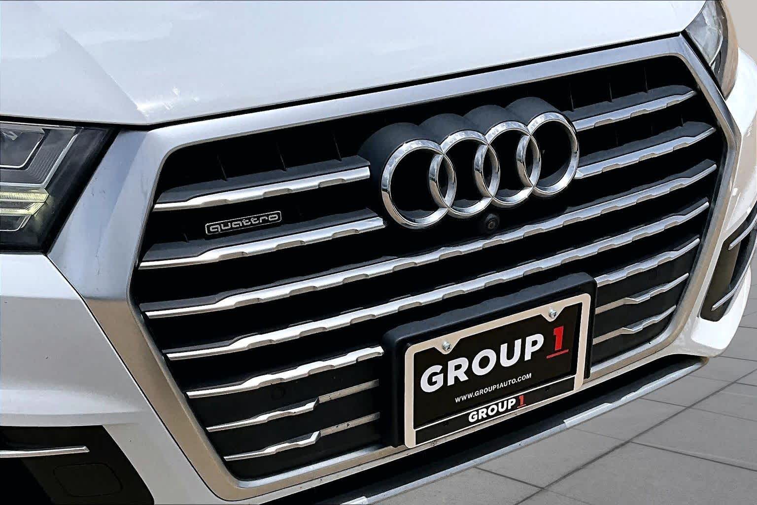 2017 Audi Q7 Premium Plus Glacier White Metallic at Lexus of Clear Lake