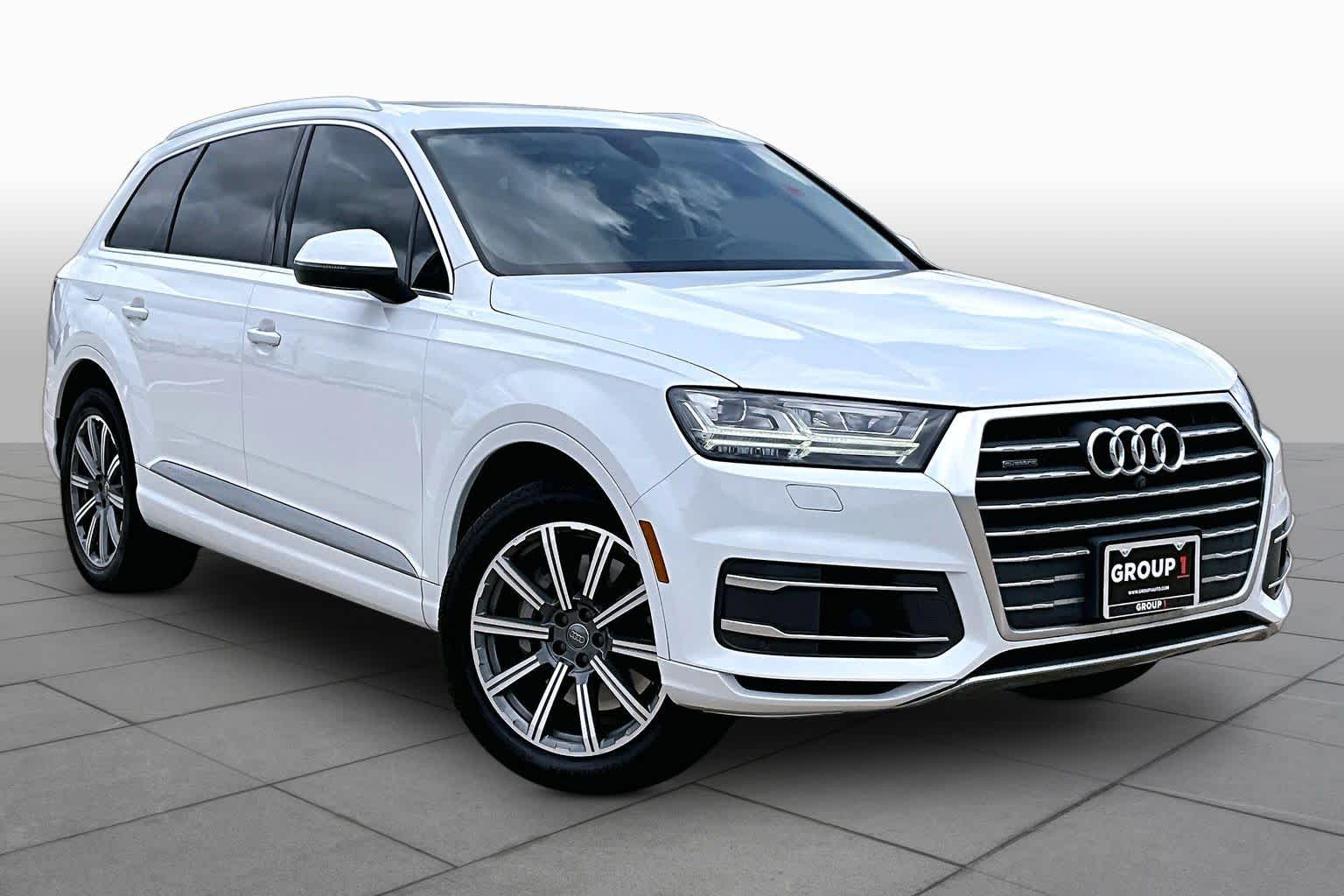 2017 Audi Q7 Premium Plus Glacier White Metallic at Lexus of Clear Lake