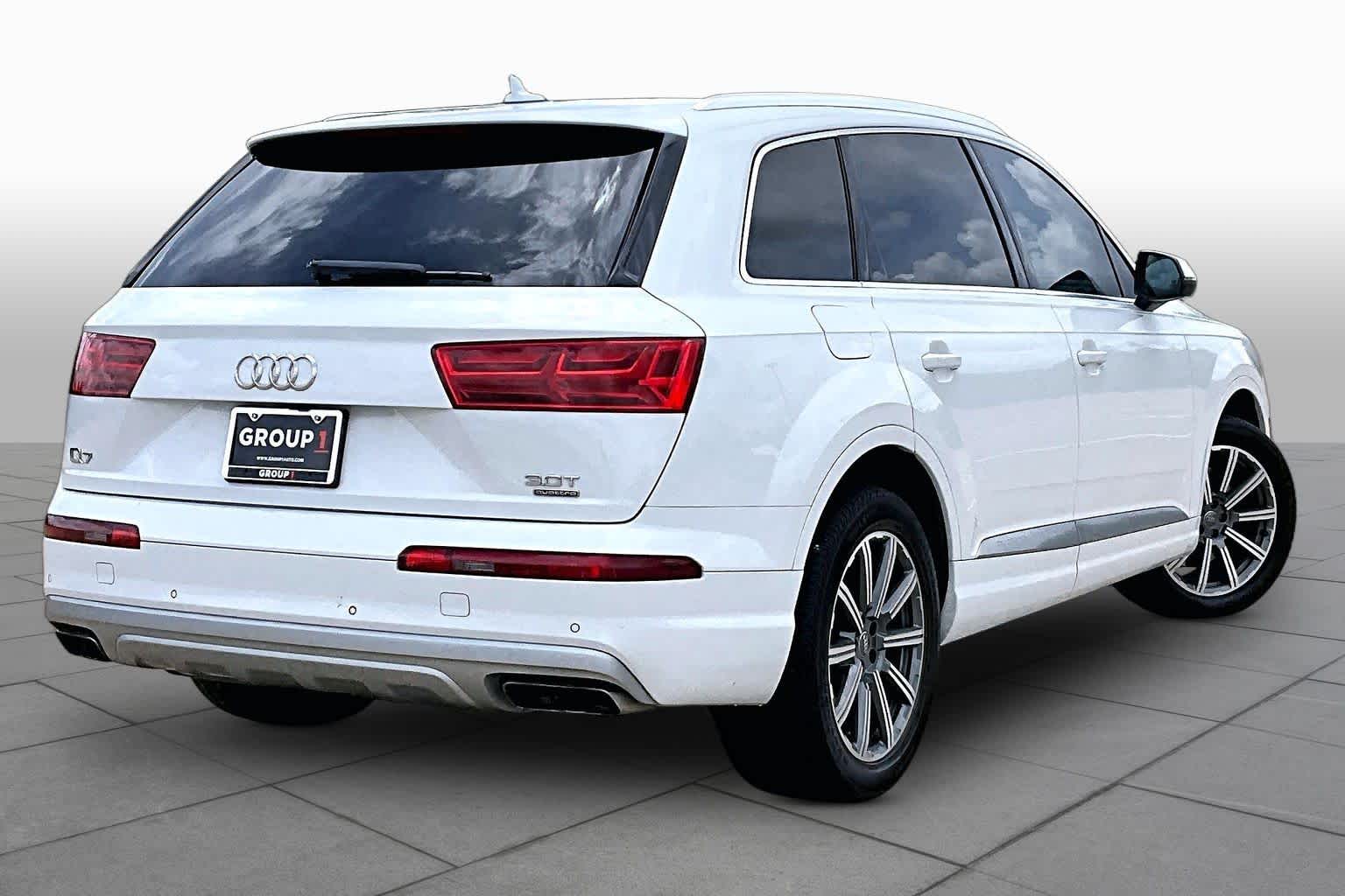 2017 Audi Q7 Premium Plus Glacier White Metallic at Lexus of Clear Lake